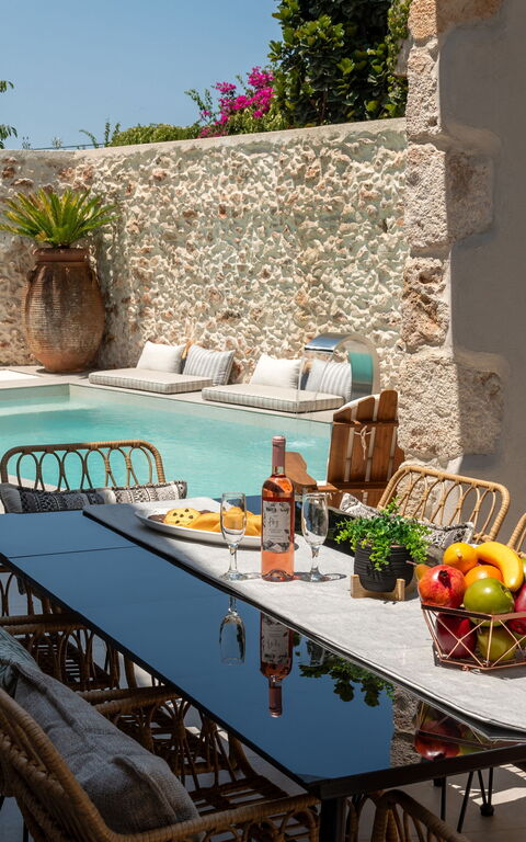 Lyxvilla eller hotellvistelse