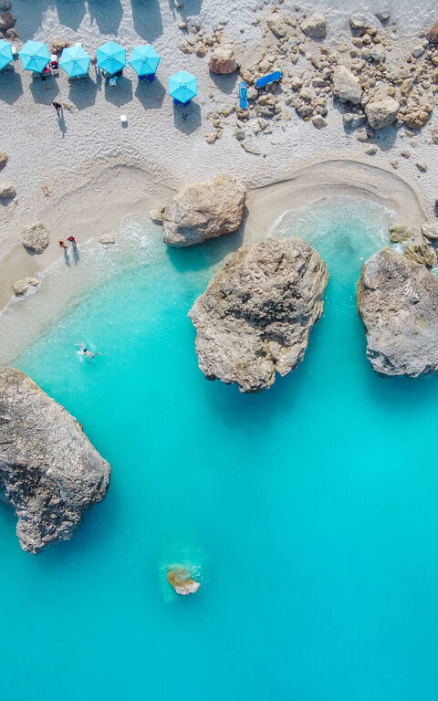 Fantastiska stränder på Kreta