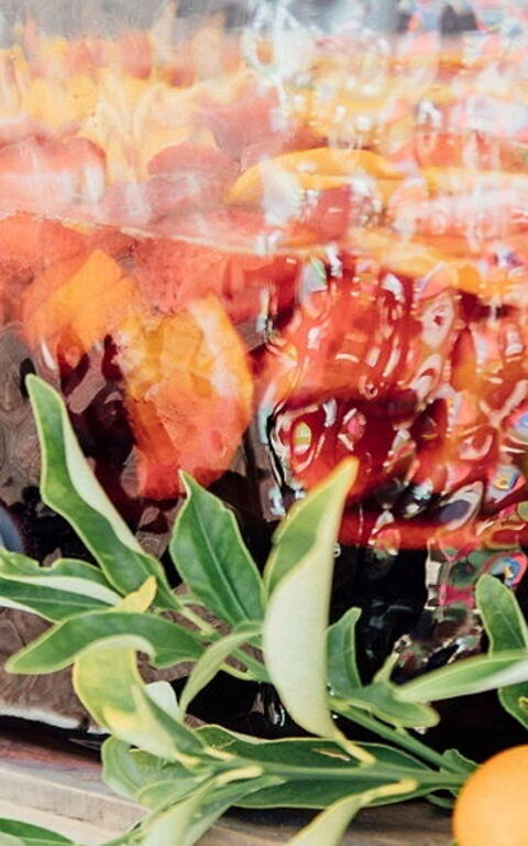 Sangria, den berömda spanska drycken