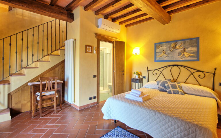 Semesterboende Casa Rossa 3: sovrum