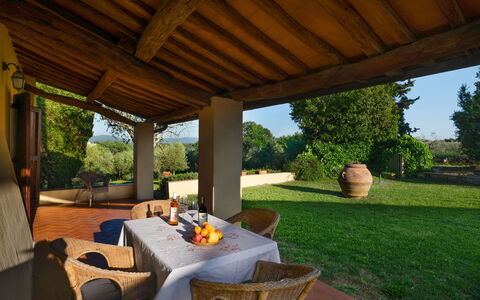 Semesterboende Pozzo Dei Desideri 2: Balkong / terrass / uteplats