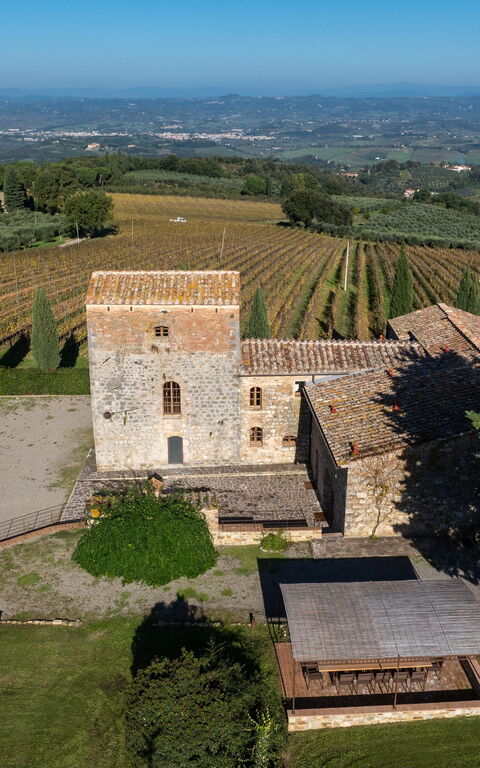 Villa Simone: Utomhus, Visningar