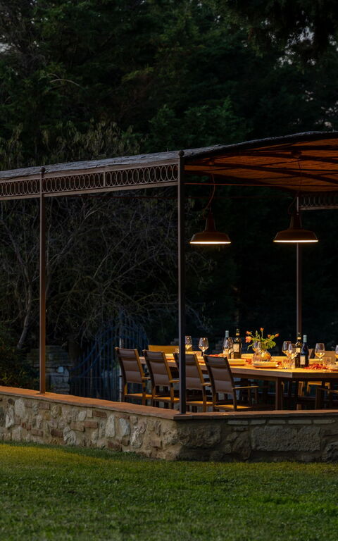 Villa Simone: Trädgård, Utomhus