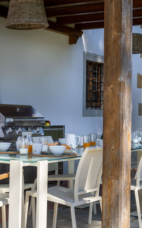 Villa Orchidea: Utomhus