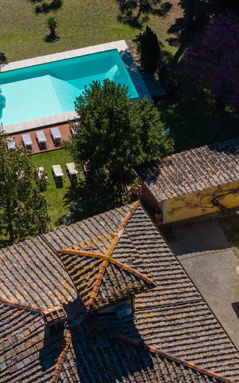 Villa Orchidea: slå samman, Utomhus