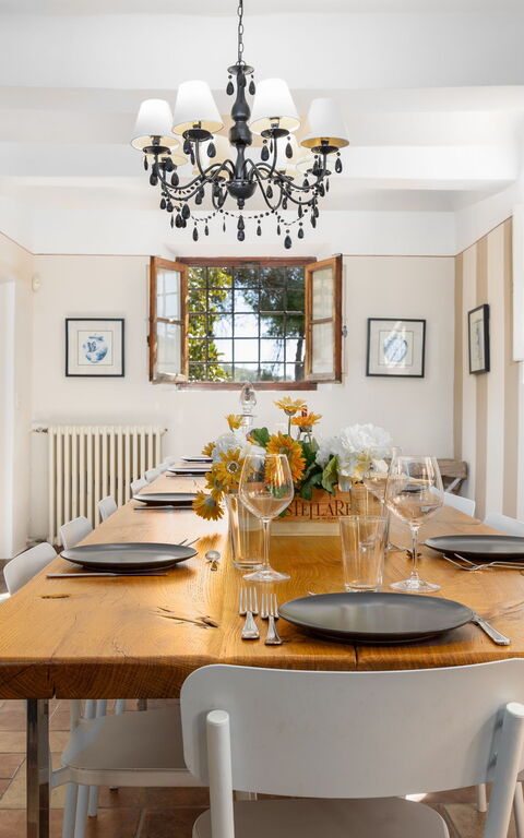 Villa Orchidea: Lunchrum