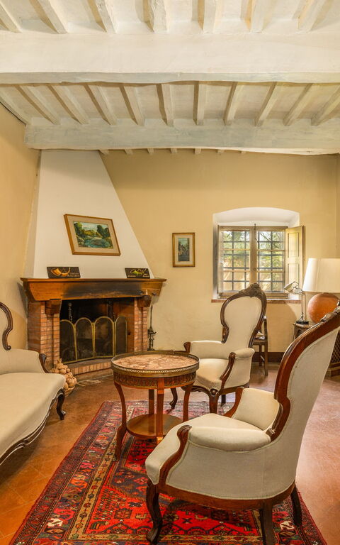 Villa Orchidea: Vardagsrum