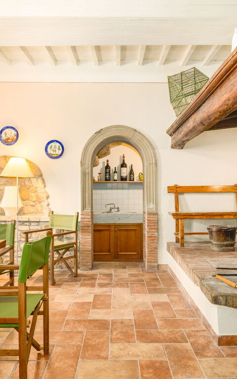 Villa Orchidea: Lunchrum