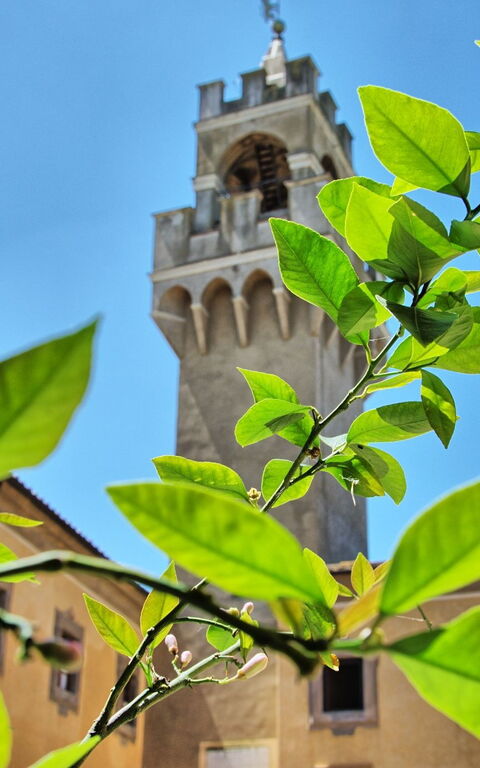 Montegufoni: Utomhus, Visningar