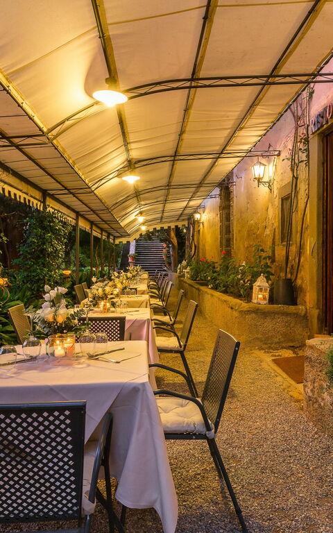 Montegufoni: Balkong / terrass / uteplats, Faciliteter