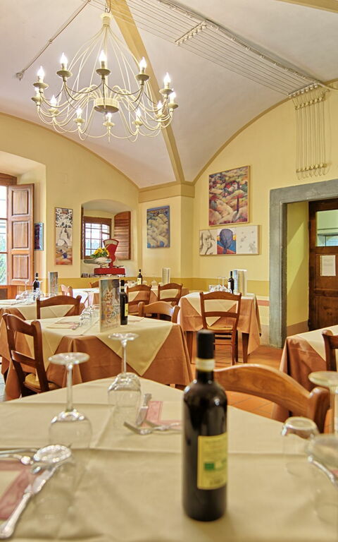 Montegufoni: Faciliteter