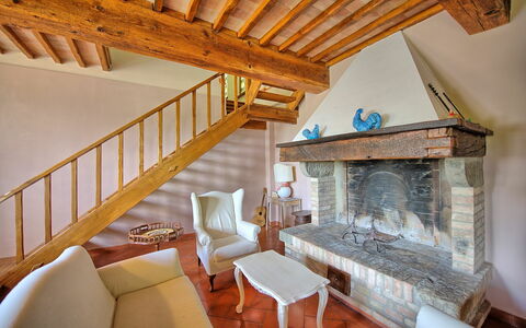 Semesterboende Villa Acciaioli: Lunchrum, Vardagsrum