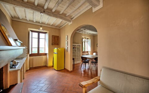 Semesterboende Tramonto: Kök, Lunchrum, Vardagsrum