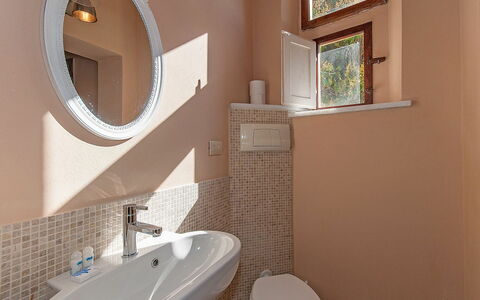 Semesterboende Tramonto: Badrum