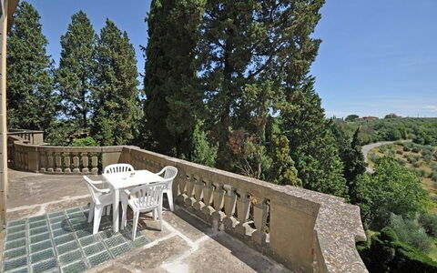 Semesterboende Montegufoni 29: Balkong / terrass / uteplats