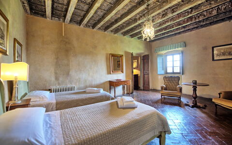 Semesterboende Cupola: sovrum