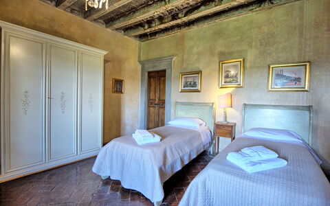 Semesterboende Cupola: sovrum