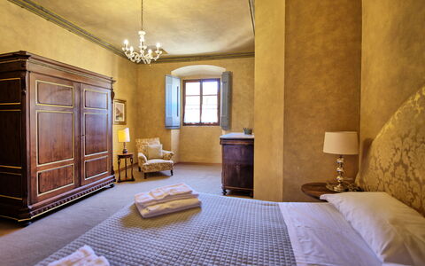 Semesterboende Cupola: sovrum