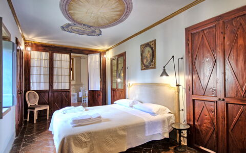 Semesterboende Cappella: sovrum