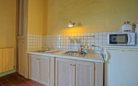 Semesterboende Tettoia: Kök, Lunchrum, Vardagsrum