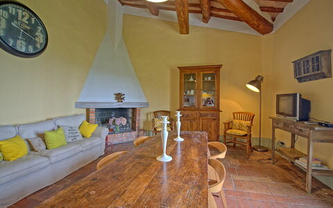 Semesterboende Tettoia: Kök, Lunchrum, Vardagsrum