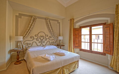 Semesterboende Montegufoni 27: sovrum