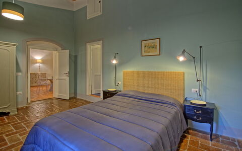 Semesterboende Montegufoni 17: sovrum