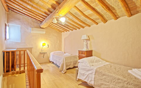 Semesterboende Acciaioli 1Bis: sovrum