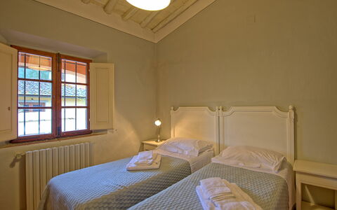 Semesterboende Acciaioli 14: sovrum