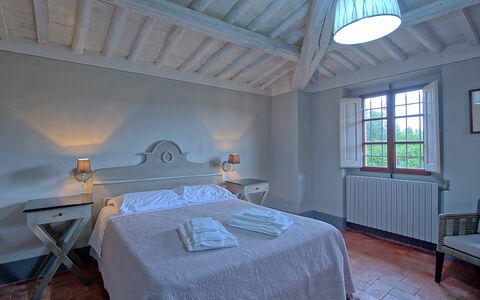 Semesterboende Acciaioli 14: sovrum
