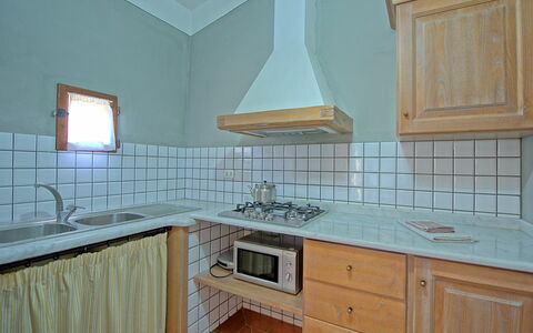 Semesterboende Acciaioli 4: Kök