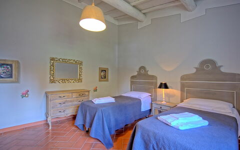 Semesterboende Acciaioli 4: sovrum
