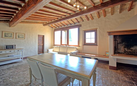 Semesterboende Torre: Kök, Lunchrum, Vardagsrum