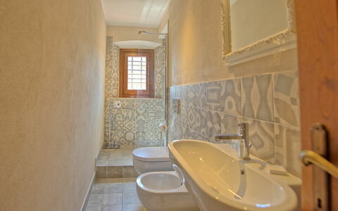 Semesterboende Torre: Badrum