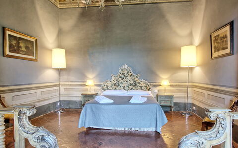 Semesterboende Montegufoni 7: sovrum