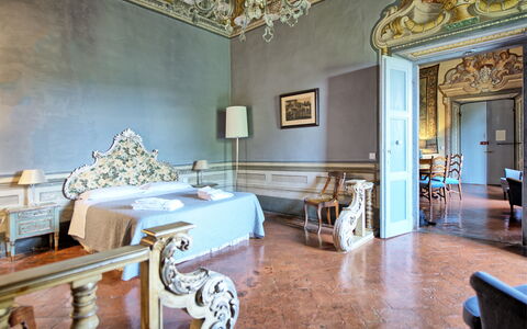 Semesterboende Montegufoni 7: sovrum