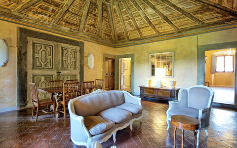 Semesterboende Cupola: Lunchrum, Vardagsrum