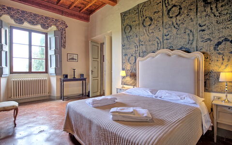 Semesterboende Fattoressa: sovrum