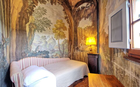 Semesterboende Fattoressa: sovrum