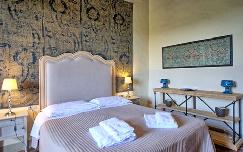 Semesterboende Fattoressa: sovrum