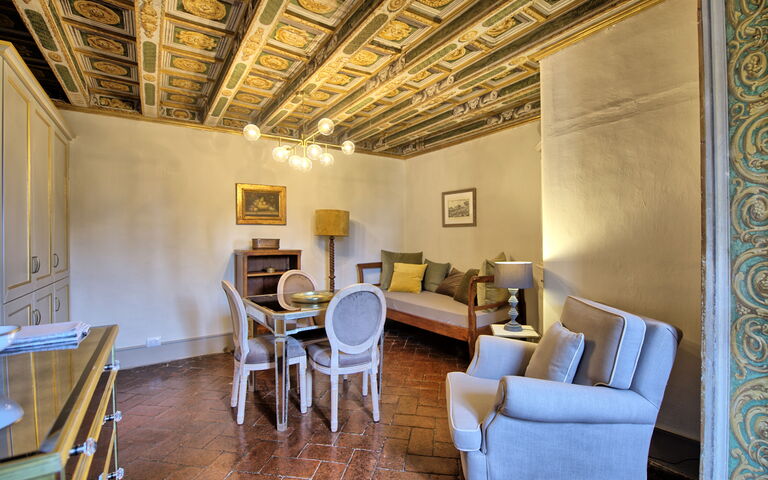 Semesterboende Cappella: Kök, Lunchrum, Vardagsrum