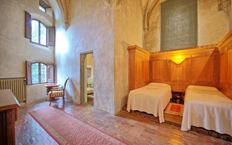 Semesterboende Montegufoni 3: sovrum