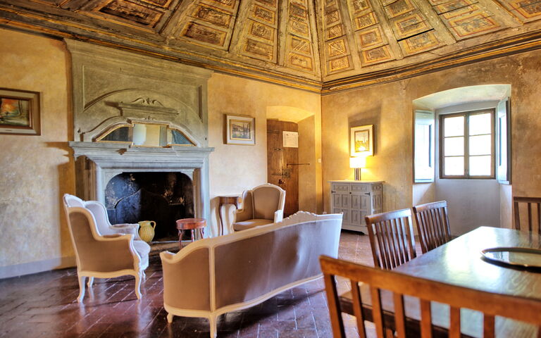 Semesterboende Cupola: Lunchrum, Vardagsrum