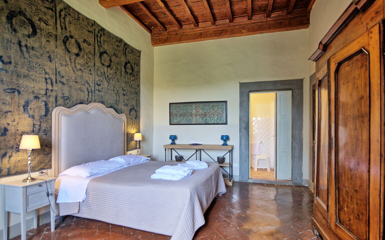 Semesterboende Fattoressa: sovrum