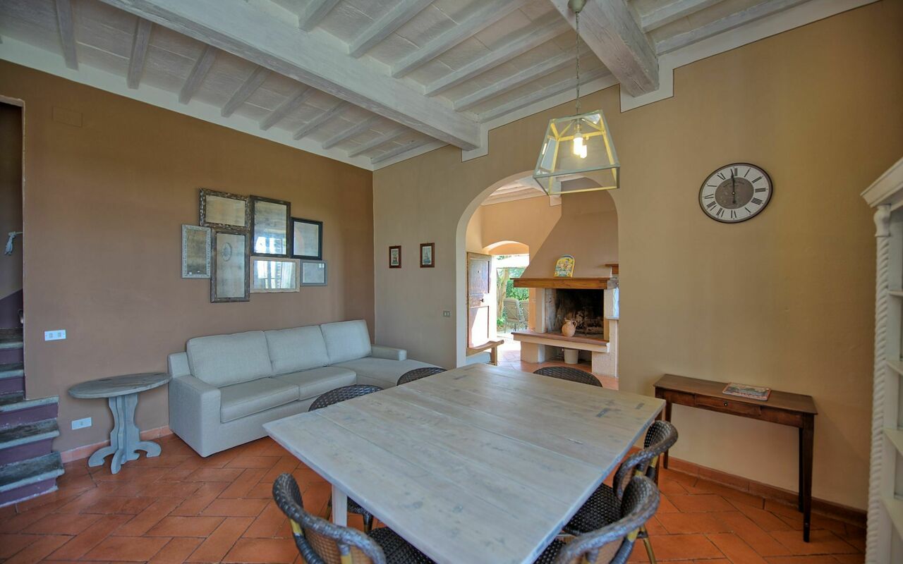 Semesterboende Tramonto: Kök, Lunchrum, Vardagsrum