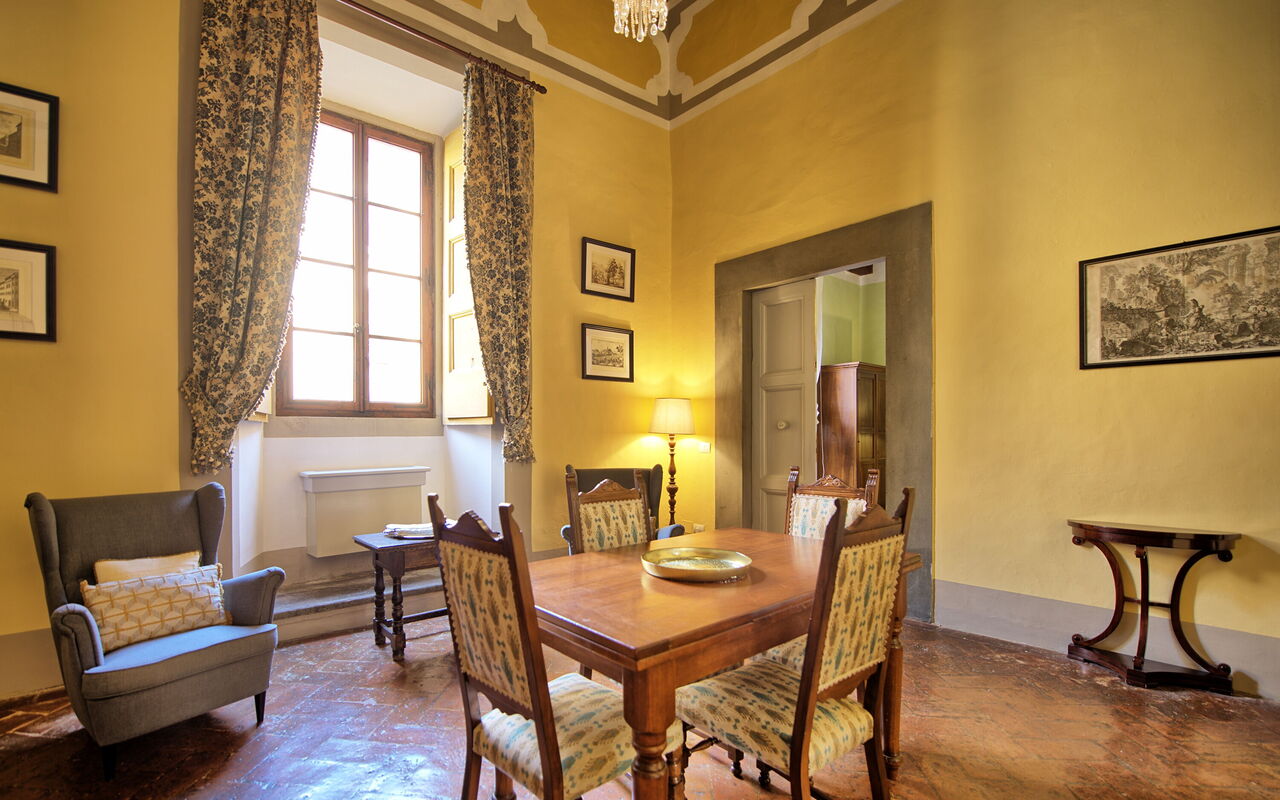 Semesterboende Guardiano: Kök, Lunchrum, Vardagsrum