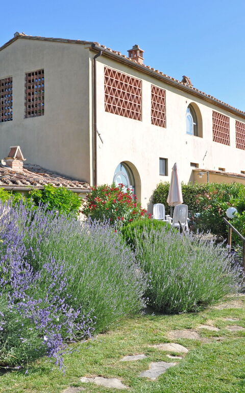 I Glicini: Exteriör, Utomhus