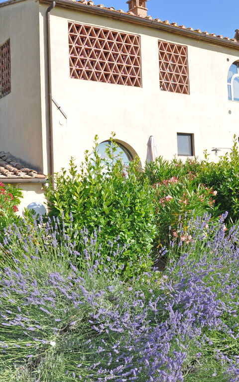 I Glicini: Exteriör, Utomhus