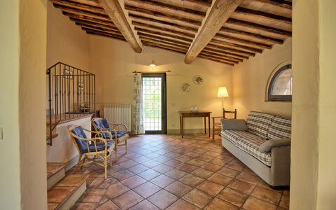 Semesterboende Glicini 2: Vardagsrum