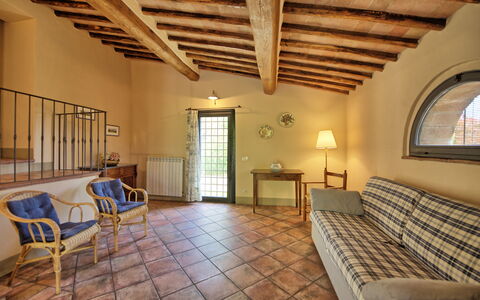 Semesterboende Glicini 2: Vardagsrum